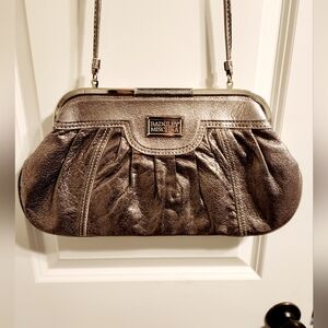 Badgley Mischka Metallic Clutch